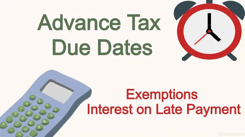 Advance Tax Due Dates