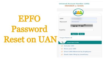 How To Rest Epfo Password On Uan Step By Step Guide