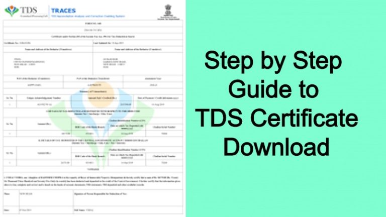 How To View Tds Certificate Online