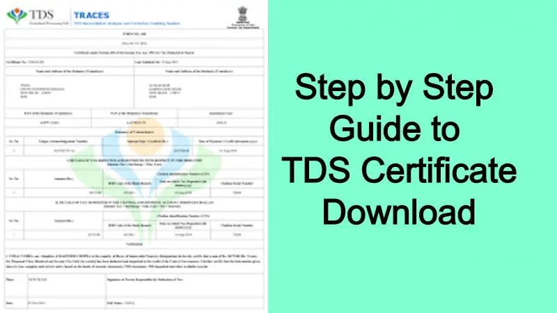 TDS Certificate Download