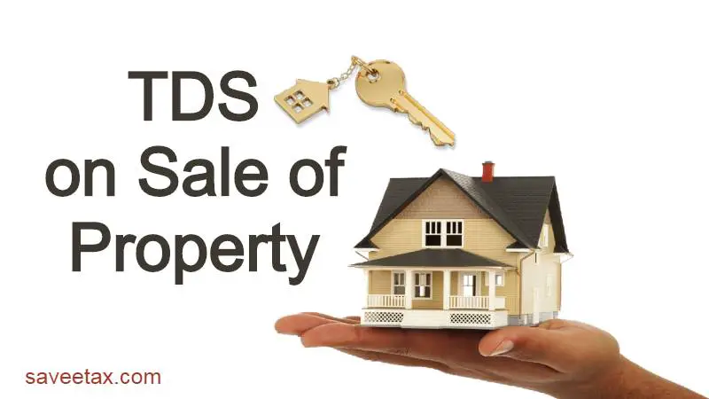 how to pay tds on sale of property
